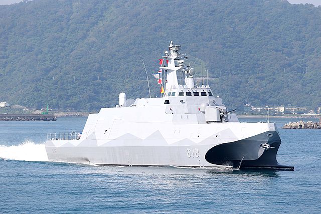 Tuo Jiang class missile corvette deployed by Taiwan could become major threat for PLAN’s aircraft carriers. Image Credit: CC BY-SA 4.0 Larry41028/Wikimedia Commons.